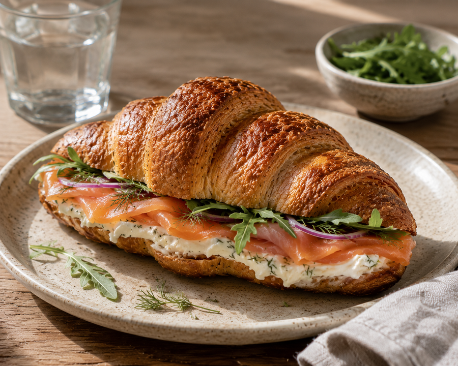 Croissant Smoked Salmon & Cream Cheese