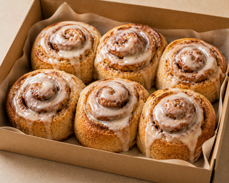 Low-Carb Cinnamon Rolls — Box of 6