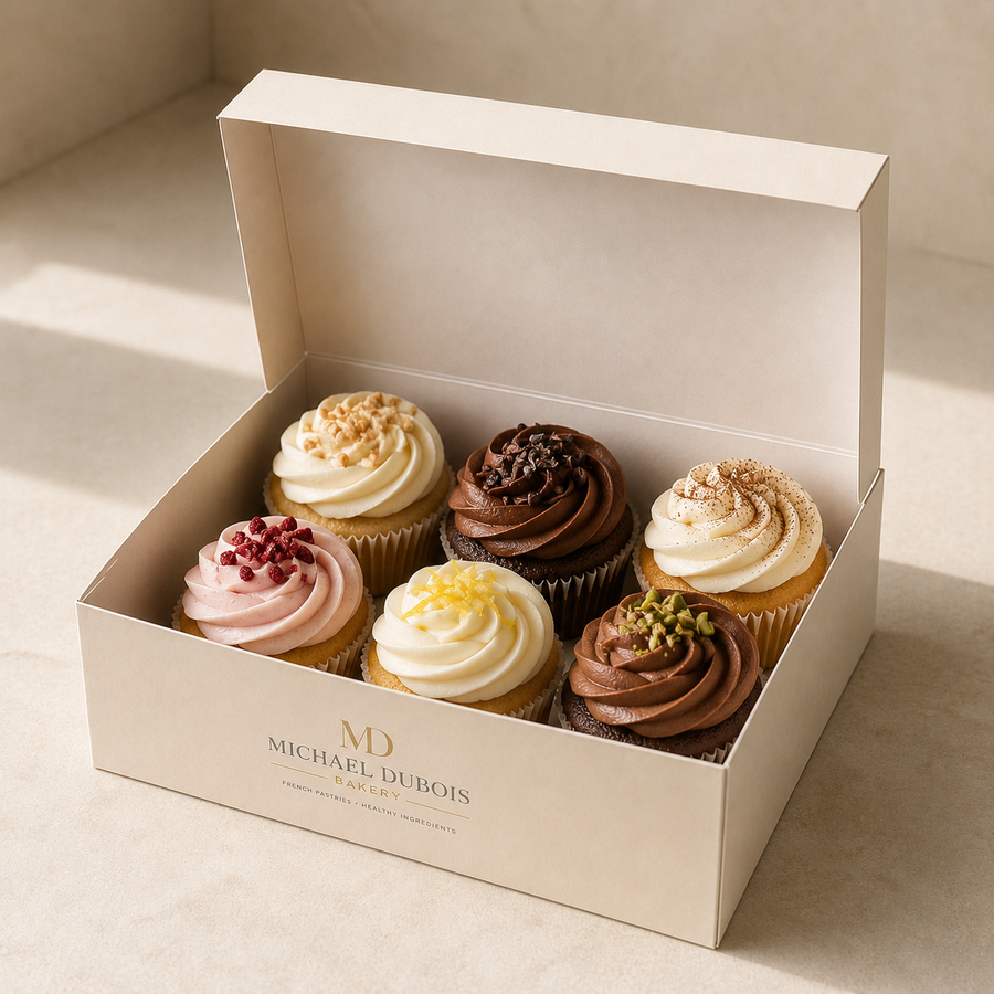 Low-Carb Cupcakes — Box of 6