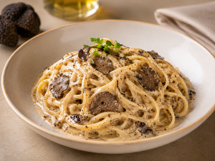 Black Truffle Keto Pasta by Chef Michael Dubois