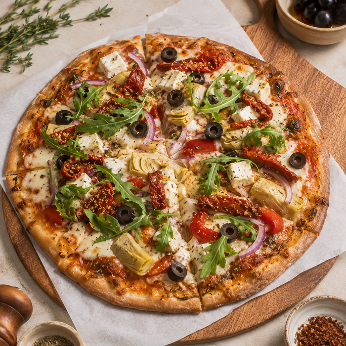Mediterranean Pizza