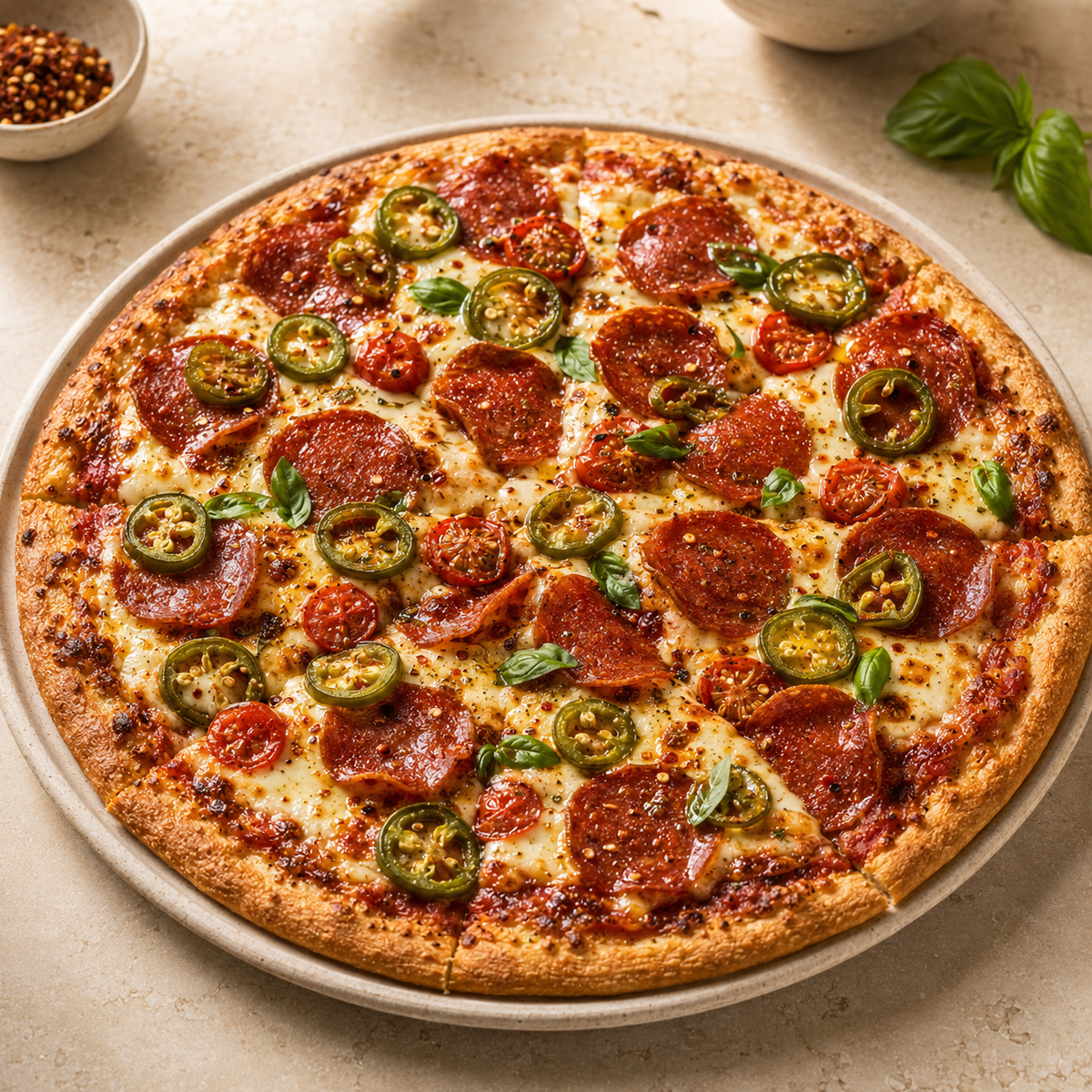 Pepperoni & Jalapeño
