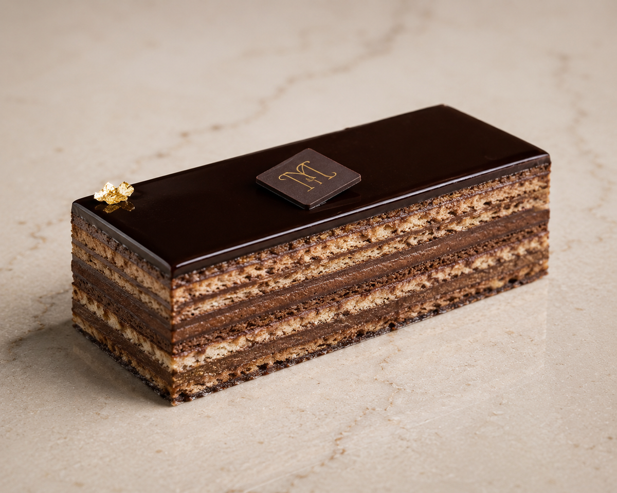 Opera Cake detail