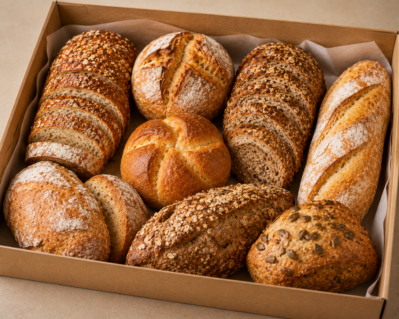 Assorted Breads Box