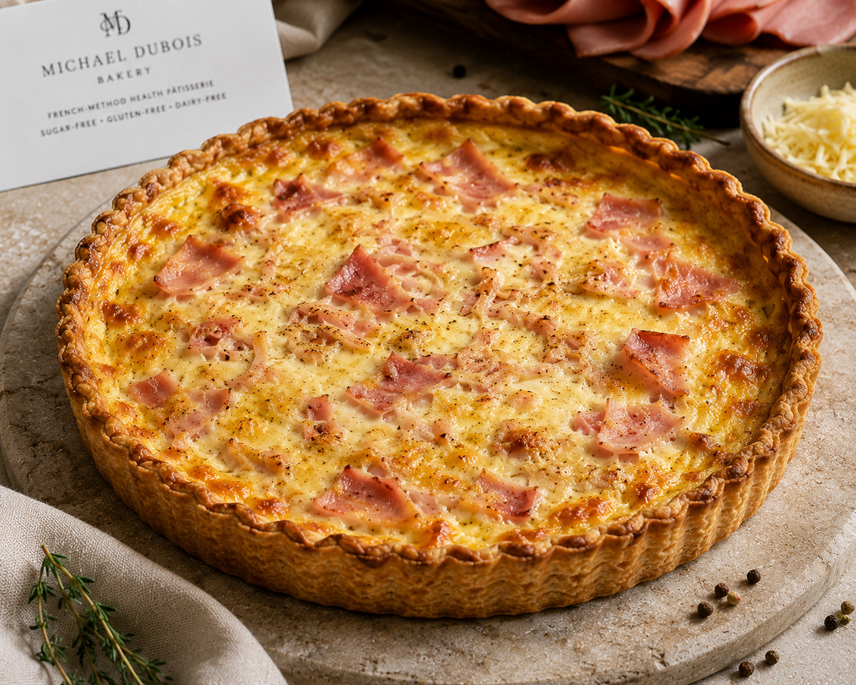 Ham & Mornay Quiche