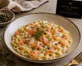 Smoked Salmon Keto Pasta