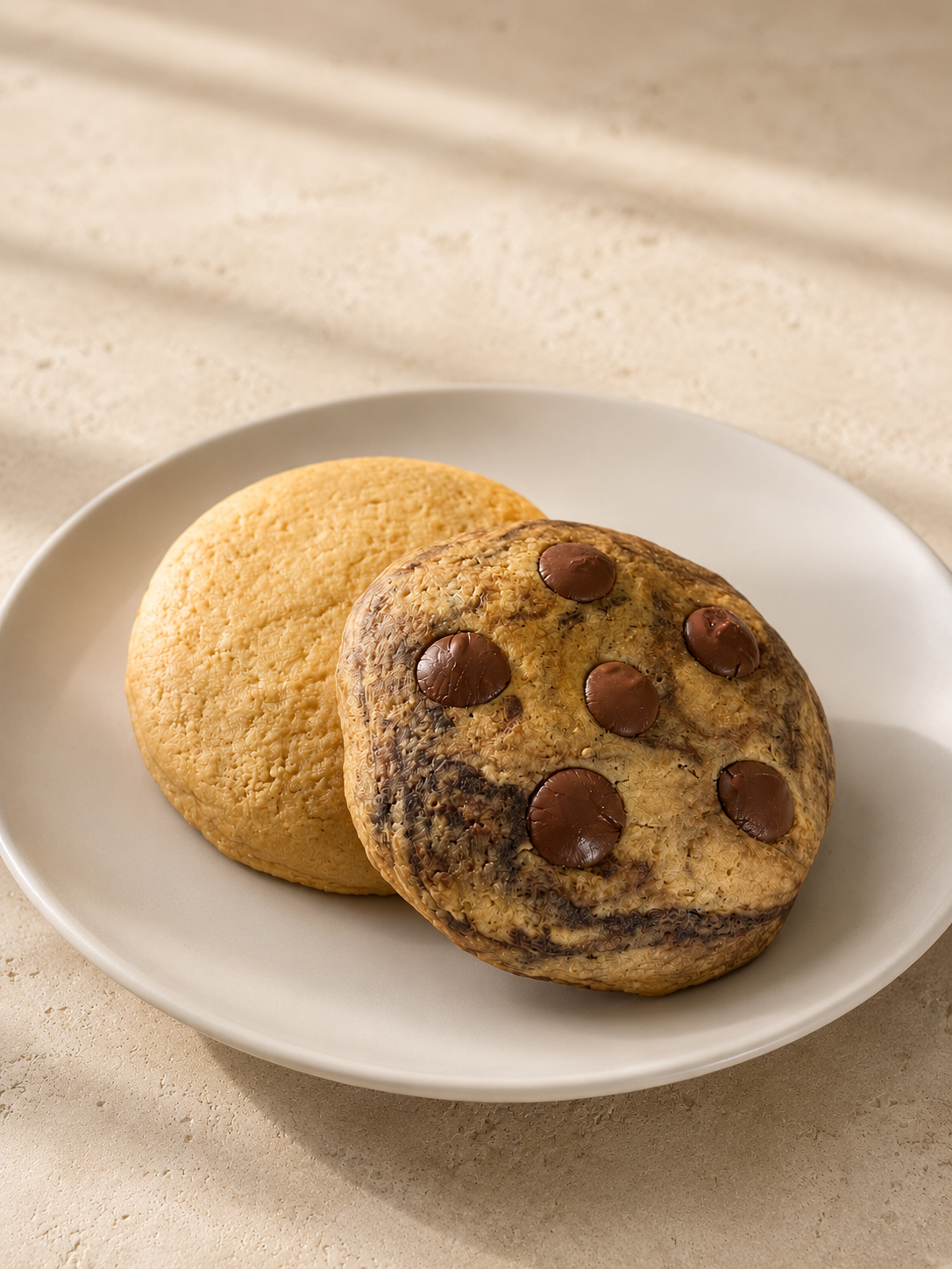 Low-Carb Cookies on a plate by Michael Dubois Bakery