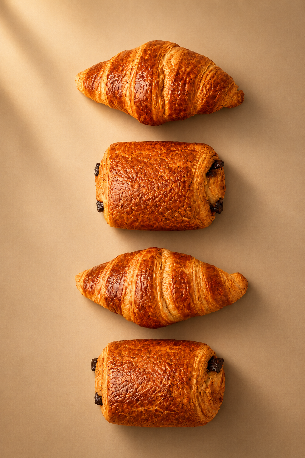 Croissants and Pain au Chocolat by Michael Dubois Bakery